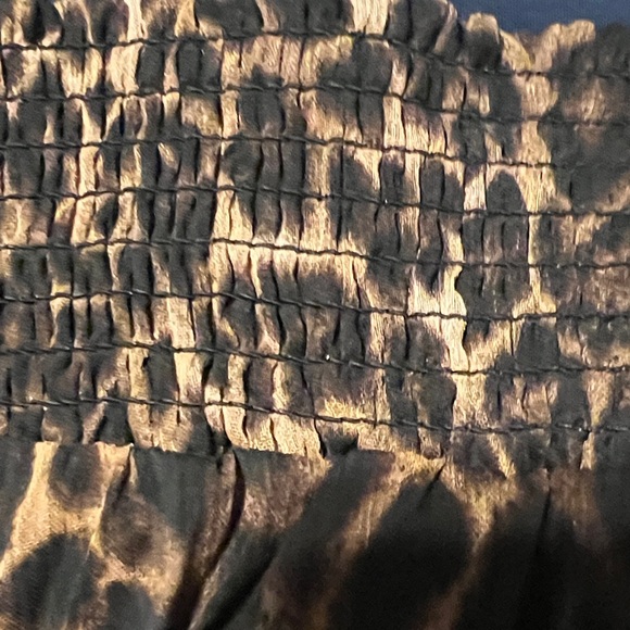 White House Black Market Animal Print Maxi Skirt. - Picture 4 of 12